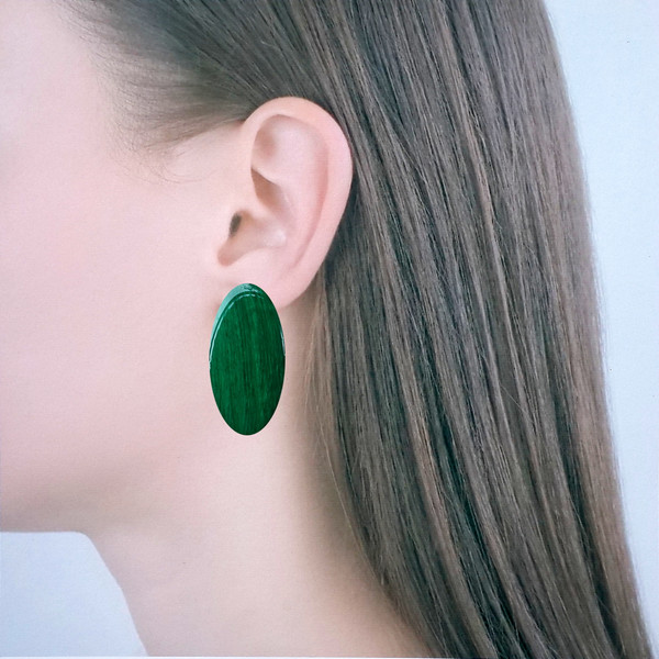 big oval green wooden earrings 4.jpg