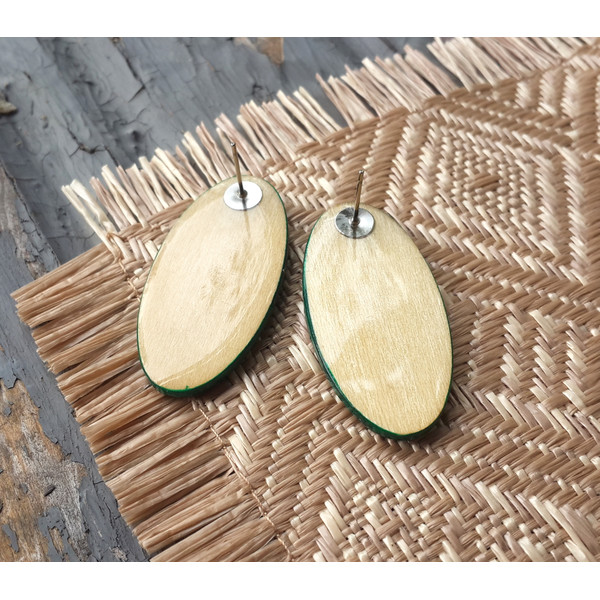 big oval green wooden earrings 1.jpg