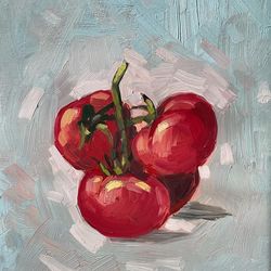 tomato painting Painting oil art Tomato