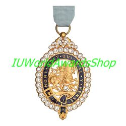 Order of the Garter with Rhinestones, UK. Copy LUX