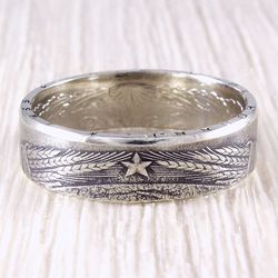Coin Ring (USSR) Star in Spikes