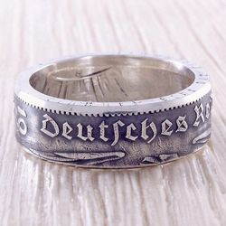 Silver Coin Ring (Germany) Church