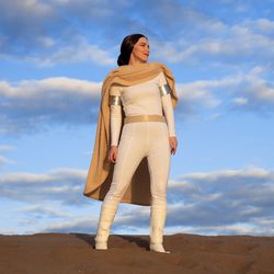 Padme Amidala Geonosis Battle arena costume - Star Wars cosplay - Made to order