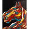Horse Painting Animal Original Art Impasto Artwork Farmhouse Wall Decor.jpg