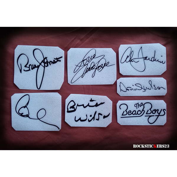 Beach Boys autographs Brian Wilson .png