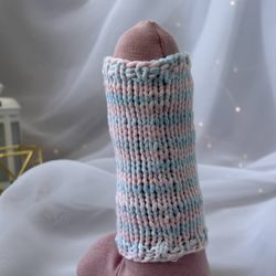 Blush pink penis sleeve for masturbation. LGBT Pride gifts. Mens sex toy. College student gift