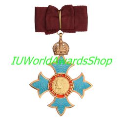 Order of the British Empire CBE Great Britain. Copy LUX