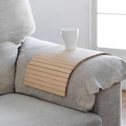 Maple sofa arm tray - DETRAY MAPLE