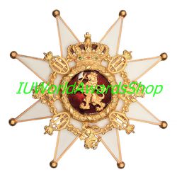 Star of the Order of the Norwegian Lion. Norway. Copy LUX
