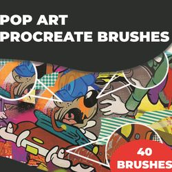 Pop Art Procreate Brushes, Procreate Pop Art Brushes