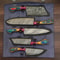 Custom Handmade Hand Forged Damascus Steel Chef Knife Sets Kitchenjpg