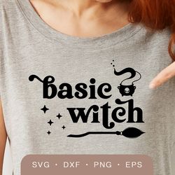 Basic Witch SVG file, Halloween SVG sign