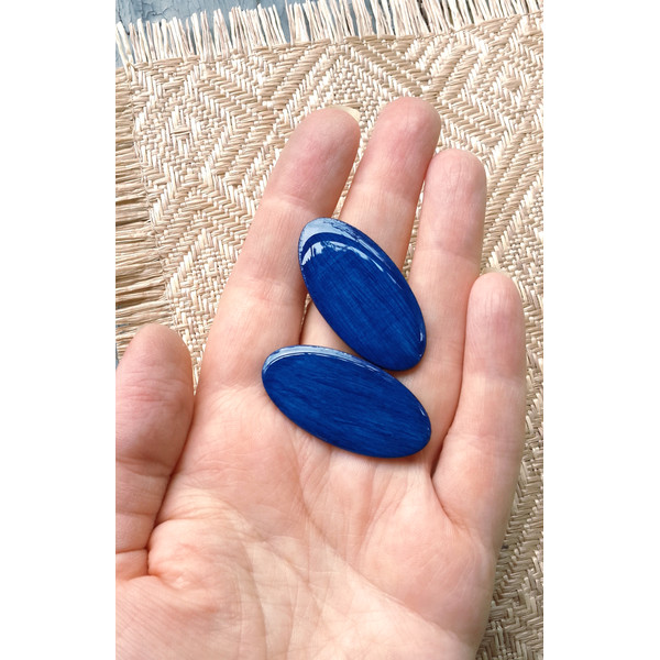 big oval blue wooden earrings 3.jpg