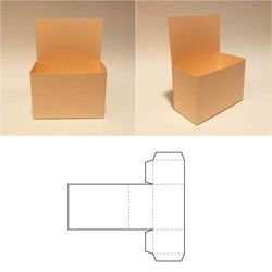 paper holder template, flower box, flower holder, flower tray, cardboard holder, svg, pdf, cricut, silhouette, 8.5x11