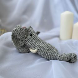 Willie warmer mammoth. Gray elephant penis costume. willy warmer.
