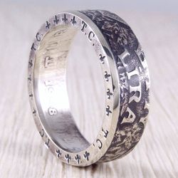 coin ring (turkey) crescent moon and star