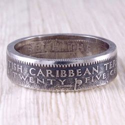 Coin Ring (British Caribbean) Quarter