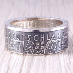 Silver Coin Ring (Germany) Lands
