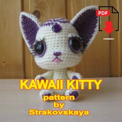TUTORIAL: Kawaii style Kitty cute crochet pattern