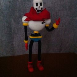 PAPYRUS DOLL | UNDERTALE THIS FIGURINE WAS SOLD! PRODUCTION TIME AND SHIPMENT TO THE ORDER ABOUT 17 DAYS.