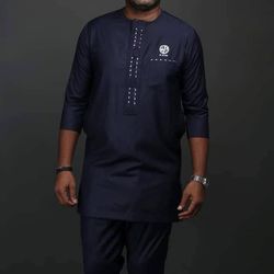 African Men's Costume | African Matching Wear Top and Down | Ankara  Suit | Dashiki Men's Wear
