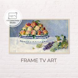 Samsung Frame TV Art | 4k Pierre-Auguste Renoir Vintage Still Life Art For The Frame TV | Oil paintings