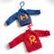 Tiny Sweater Christmas Tree Ornament Set of 2 item Harry Potter Ron Weasley