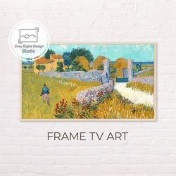 Samsung Frame TV Art | Vincent Van Gogh 4k Vintage Landscape Art for Frame TV | Oil paintings | Instant Download