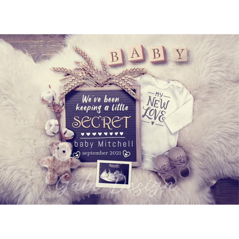 Pregnancy announcement1