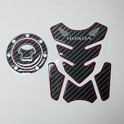Cap Motorcycle Accessories Protector Cover Tank Pad Sticker Decals - Honda