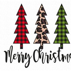 Christmas Tree SVG files, leopard Svg, Buffalo Plaid Svg, Digital download