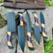 5 PC Custom Handmade Hand Forged Damascus Steel Chef Knife Sets Kitchen Knives.jpeg