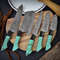 5 PC Custom Handmade Forged Damascus Steel Chef Knife Sets Kitchen (2).jpeg