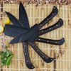 5 PC Custom Handmade Hand Forged Black Coated Carbon Steel Chef Set Kitchen Knive.jpeg