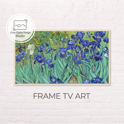Samsung Frame TV Art | Vincent Van Gogh 4k Vintage Flowers Art for Frame TV | Oil paintings | Instant Download