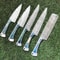 Custom Handmade Hand Forged Damascus Steel Chef Knife Sets Kitchen Knivesjpeg