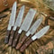 5 Pc Handmade Forged Damascus Steel Chef Knife Set Kitchenjpeg