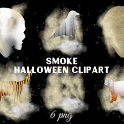 Smoke Halloween Clip Art Sublimation PNG