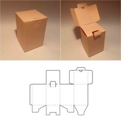 rectangular box template, rectangle box, shipping box, shipping container, mailing box, corrugated box, 8.5x11, a4, a3