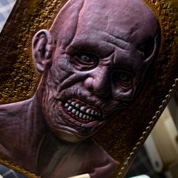Wallet Zombie, purse Walking Dead, Rise of the dead, Leather craft horror