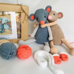 Set for creativity DIY Rat softy