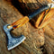 Handmade Steel Tomahawk Axe Throwing Viking Hunting Axejpeg