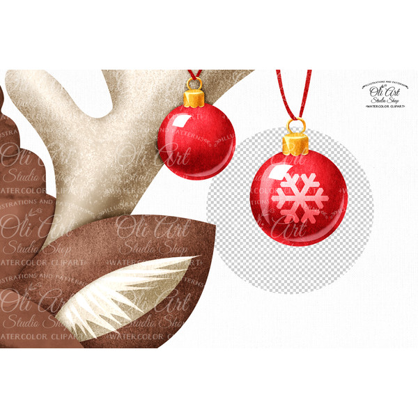 Christmas Reindeer gnome clipart_02.JPG