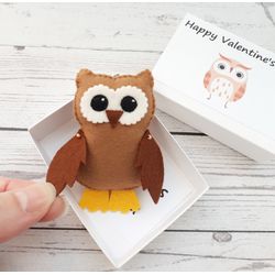 Owl gift, Pocket hug, I love you, Teenage girl gifts, Valentines day gift for him, 21st birthday gift for her, Puns