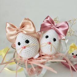 Crochet Pattern Easter Egg Bunny