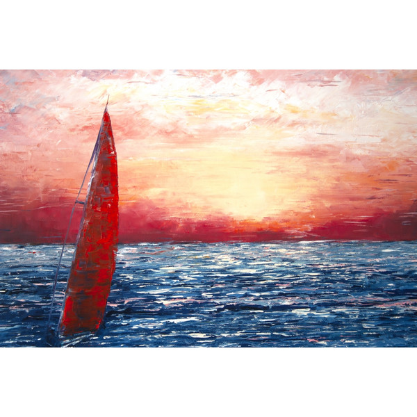 yacht-sailboat-sea-painting-interior-red-boat-expressionism-Oil-painting-Fine-Art-Modern-Paintings-sunset-IMG_9796.jpg