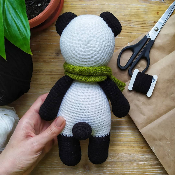 Handmade panda