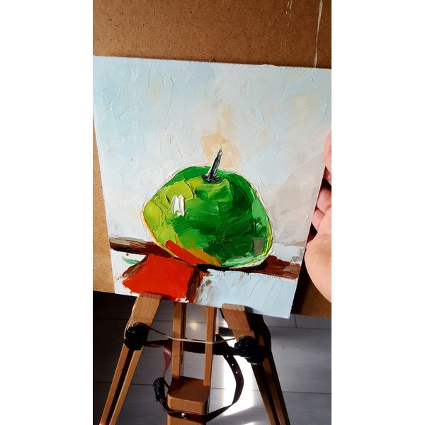 Apple Green oil painting.jpg