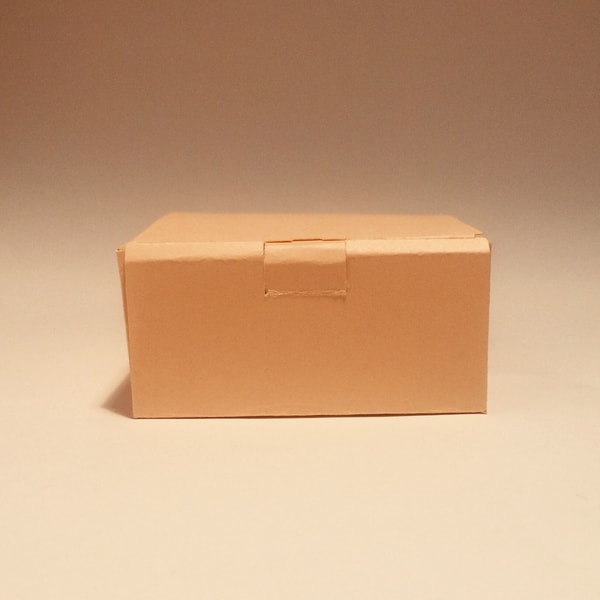 Square box template, shipping box, mailing box, corrugated b | Inspire ...
