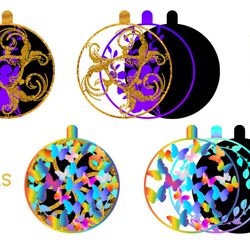 Beautiful Balls / Paper cut /Laser cut/ SVG / Christmas / Wedding / Birthday